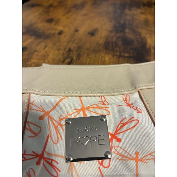 Miche Hope Demi Shell Dragonfly Shoulder Bag Orange Coral Beige - Picture 2 of 2